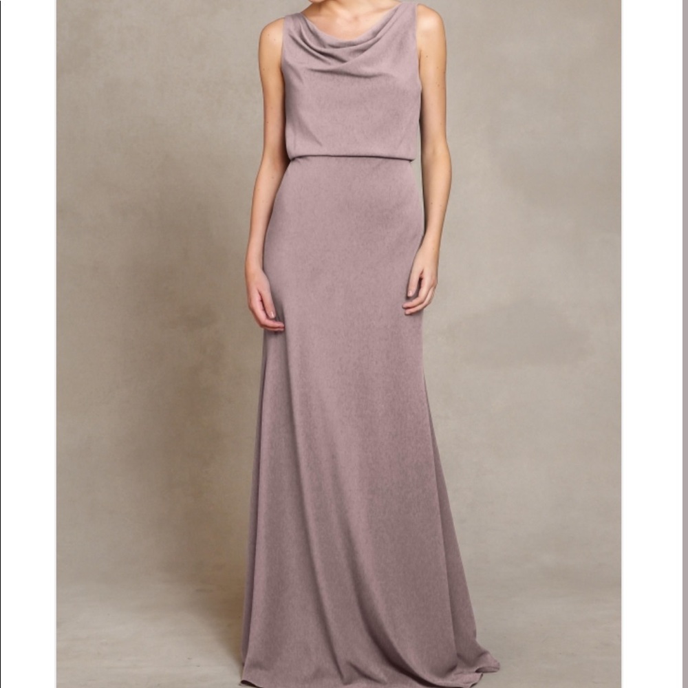 Jenny Yoo Madelyn Dress in Fig